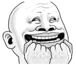 Human skin head 2 (For overseas) sticker #9012590