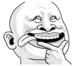 Human skin head 2 (For overseas) sticker #9012591