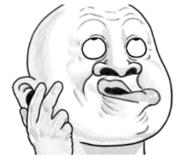 Human skin head 2 (For overseas) sticker #9012594