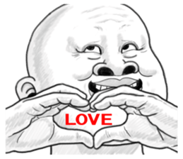 Human skin head 2 (For overseas) sticker #9012598