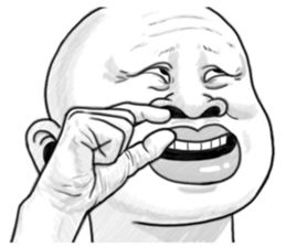 Human skin head 2 (For overseas) sticker #9012607