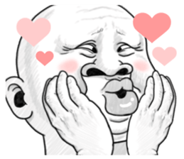 Human skin head 2 (For overseas) sticker #9012608