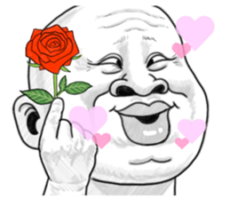 Human skin head 2 (For overseas) sticker #9012611