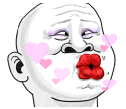 Human skin head 2 (For overseas) sticker #9012612