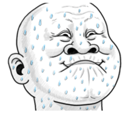 Human skin head 2 (For overseas) sticker #9012613