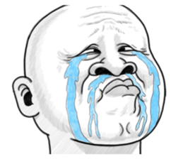 Human skin head 2 (For overseas) sticker #9012617