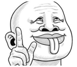 Human skin head 2 (For overseas) sticker #9012619