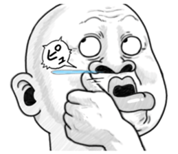 Human skin head 2 (For overseas) sticker #9012621