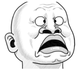 Human skin head 2 (For overseas) sticker #9012623