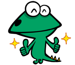 Awesome Cool Frogzilla 4~~ sticker #9013064