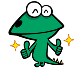 Awesome Cool Frogzilla 4~~ sticker #9013064