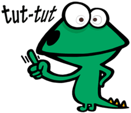 Awesome Cool Frogzilla 4~~ sticker #9013083