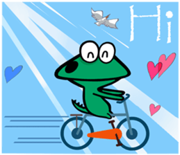 Awesome Cool Frogzilla 4~~ sticker #9013085