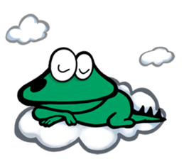 Awesome Cool Frogzilla 4~~ sticker #9013089