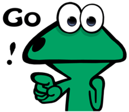 Awesome Cool Frogzilla 4~~ sticker #9013093