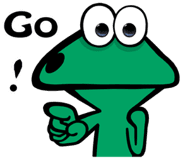 Awesome Cool Frogzilla 4~~ sticker #9013093