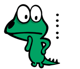 Awesome Cool Frogzilla 4~~ sticker #9013095