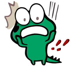 Awesome Cool Frogzilla 4~~ sticker #9013097