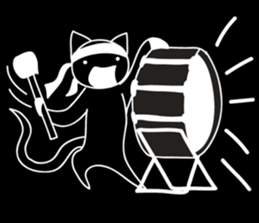 Kageneko(the cat) sticker #9013293