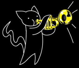 Kageneko(the cat) sticker #9013297