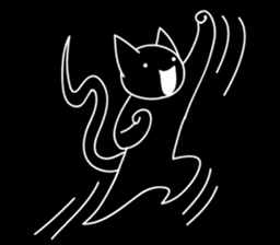 Kageneko(the cat) sticker #9013298