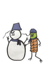 Mr,Euglena Ver10 winter xmas newyear sticker #9013545