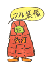 Mr,Euglena Ver10 winter xmas newyear sticker #9013547