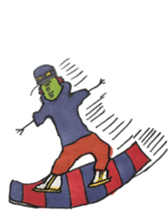 Mr,Euglena Ver10 winter xmas newyear sticker #9013548