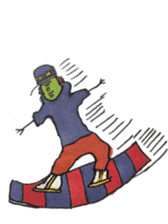 Mr,Euglena Ver10 winter xmas newyear sticker #9013548