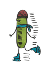 Mr,Euglena Ver10 winter xmas newyear sticker #9013551