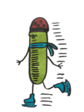 Mr,Euglena Ver10 winter xmas newyear sticker #9013551