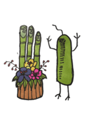 Mr,Euglena Ver10 winter xmas newyear sticker #9013564