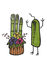 Mr,Euglena Ver10 winter xmas newyear sticker #9013564