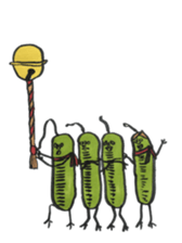 Mr,Euglena Ver10 winter xmas newyear sticker #9013565