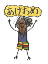 Mr,Euglena Ver10 winter xmas newyear sticker #9013571