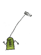 Mr,Euglena Ver10 winter xmas newyear sticker #9013580