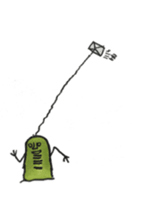 Mr,Euglena Ver10 winter xmas newyear sticker #9013580