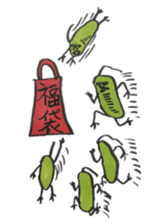 Mr,Euglena Ver10 winter xmas newyear sticker #9013583