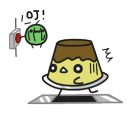 Suika x Purin x Neko sticker #9014370