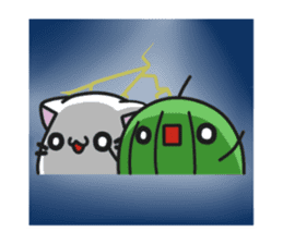 Suika x Purin x Neko sticker #9014373