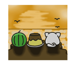 Suika x Purin x Neko sticker #9014376