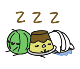 Suika x Purin x Neko sticker #9014380