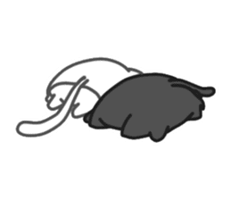 Suika x Purin x Neko sticker #9014382