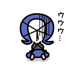 Heart-warming kendo boy sticker #9014412