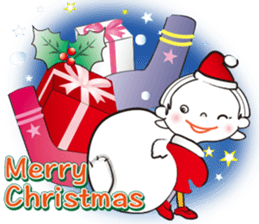 Christmas and New Year's card sticker #9014466