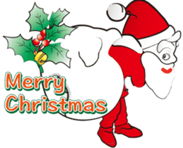 Christmas and New Year's card sticker #9014468