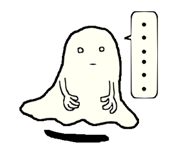 white ghost vol.1 sticker #9014879