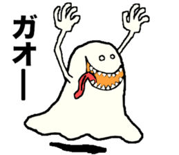 white ghost vol.1 sticker #9014888