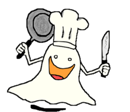 white ghost vol.1 sticker #9014892