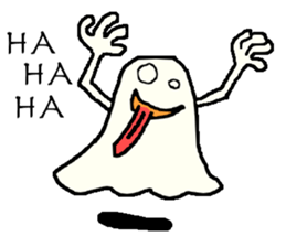 white ghost vol.1 sticker #9014902